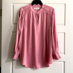 Loft Tunic Blouse with keyhole